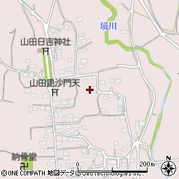 熊本県玉名市山田39周辺の地図