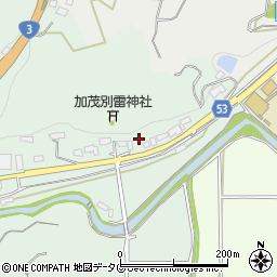 熊本県熊本市北区植木町豊田787周辺の地図