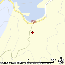 大分県佐伯市鶴見大字梶寄浦113周辺の地図