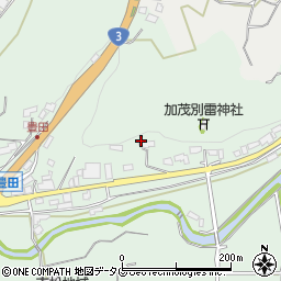 熊本県熊本市北区植木町豊田841周辺の地図