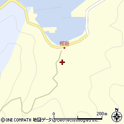 大分県佐伯市鶴見大字梶寄浦112周辺の地図