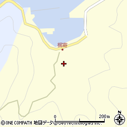 大分県佐伯市鶴見大字梶寄浦257周辺の地図