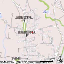 熊本県玉名市山田32周辺の地図
