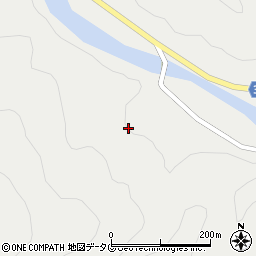 大分県佐伯市本匠大字波寄1035周辺の地図