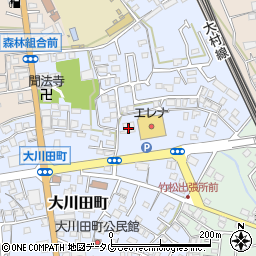 ＢＳ　竹松店周辺の地図