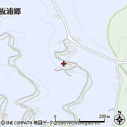 長崎県西海市大瀬戸町瀬戸板浦郷1055周辺の地図