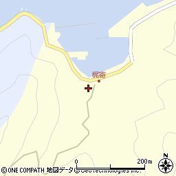 大分県佐伯市鶴見大字梶寄浦103周辺の地図