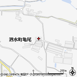 熊本県菊池市泗水町亀尾3169周辺の地図