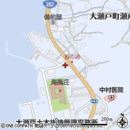長崎県西海市大瀬戸町瀬戸板浦郷290周辺の地図