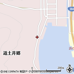 長崎県南松浦郡新上五島町道土井郷183周辺の地図