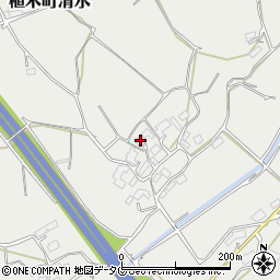 熊本県熊本市北区植木町清水2168周辺の地図