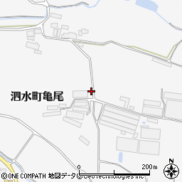 熊本県菊池市泗水町亀尾3168周辺の地図