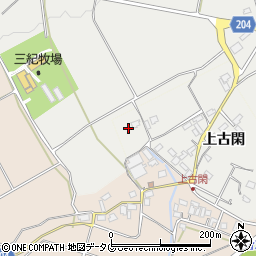 熊本県菊池市上古閑759周辺の地図