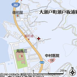 黒瀬建設板浦社宅周辺の地図