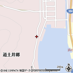 長崎県南松浦郡新上五島町道土井郷220周辺の地図