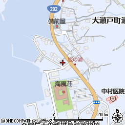 長崎県西海市大瀬戸町瀬戸板浦郷906周辺の地図