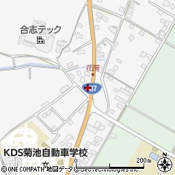 熊本県菊池市植古閑675周辺の地図