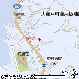 長崎県西海市大瀬戸町瀬戸板浦郷923周辺の地図