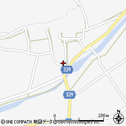 熊本県菊池市旭志新明2297周辺の地図