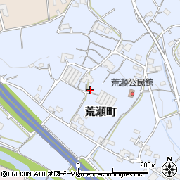 長崎県大村市荒瀬町324周辺の地図