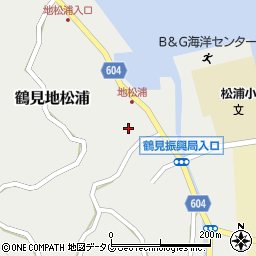 大分県佐伯市鶴見大字地松浦939-1周辺の地図
