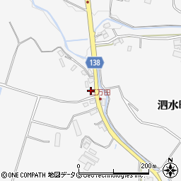 熊本県菊池市泗水町亀尾2946周辺の地図