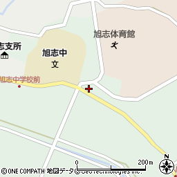 熊本県菊池市旭志小原325周辺の地図