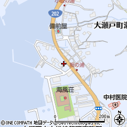 長崎県西海市大瀬戸町瀬戸板浦郷908周辺の地図