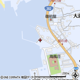 長崎県西海市大瀬戸町瀬戸板浦郷898周辺の地図