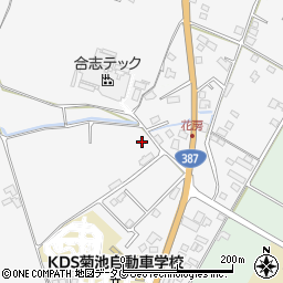 熊本県菊池市木柑子1499周辺の地図