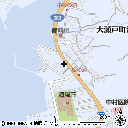 長崎県西海市大瀬戸町瀬戸板浦郷893周辺の地図