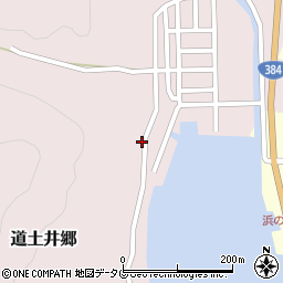 長崎県南松浦郡新上五島町道土井郷181周辺の地図