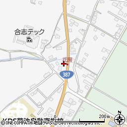 熊本県菊池市植古閑676周辺の地図