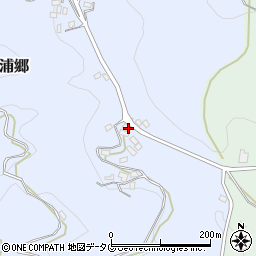 長崎県西海市大瀬戸町瀬戸板浦郷1037周辺の地図