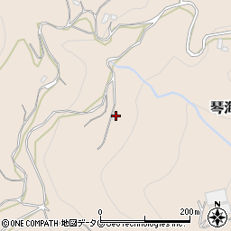 長崎県長崎市琴海形上町2775周辺の地図