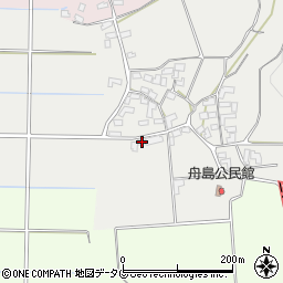 熊本県熊本市北区植木町舟島63周辺の地図