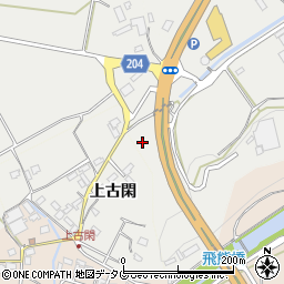 熊本県菊池市乙森北1035周辺の地図