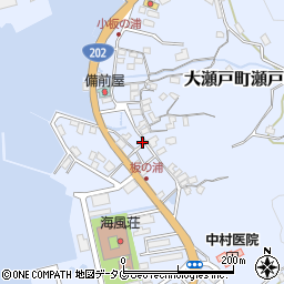 長崎県西海市大瀬戸町瀬戸板浦郷912周辺の地図