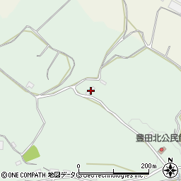 熊本県熊本市北区植木町豊田1052周辺の地図