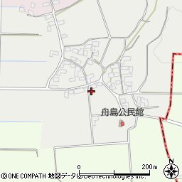 熊本県熊本市北区植木町舟島88周辺の地図