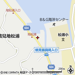 大分県佐伯市鶴見大字地松浦935-3周辺の地図