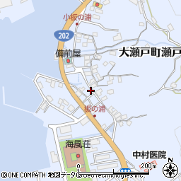 長崎県西海市大瀬戸町瀬戸板浦郷939周辺の地図