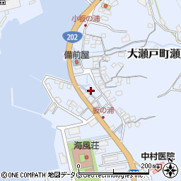 長崎県西海市大瀬戸町瀬戸板浦郷891周辺の地図