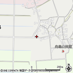 熊本県熊本市北区植木町舟島269周辺の地図