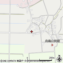 熊本県熊本市北区植木町舟島268周辺の地図