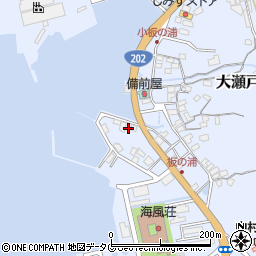 長崎県西海市大瀬戸町瀬戸板浦郷897周辺の地図