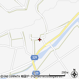 熊本県菊池市旭志新明2286周辺の地図
