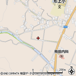 長崎県長崎市琴海形上町周辺の地図
