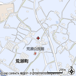 長崎県大村市荒瀬町266周辺の地図