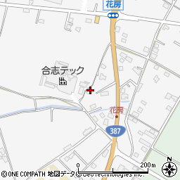 熊本県菊池市植古閑669周辺の地図